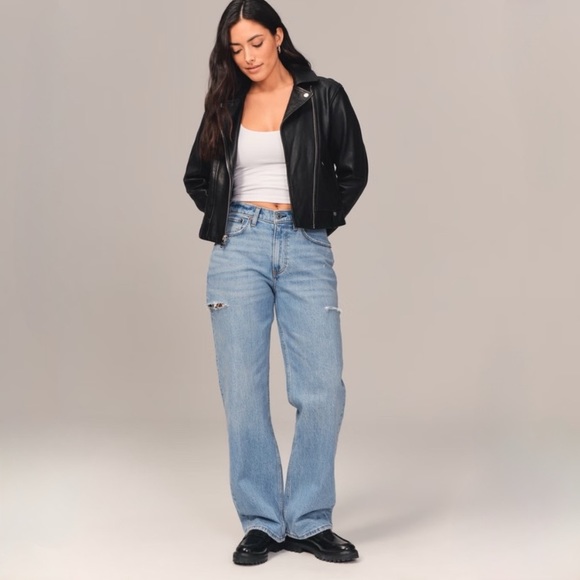 curve love mid rise baggy jean - Picture 2 of 12